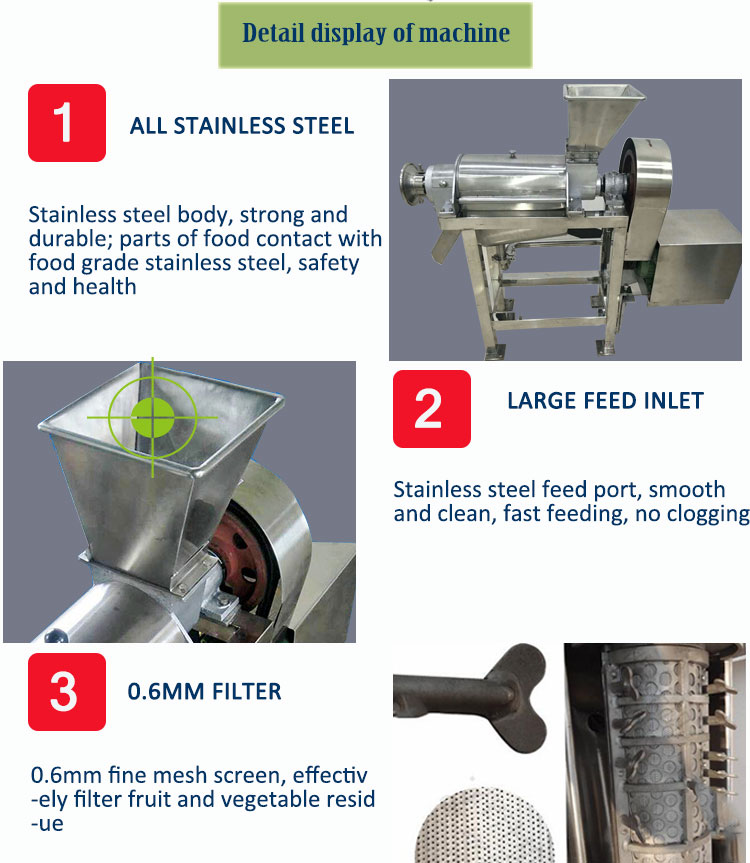 food grade stainless steel fresh fruit